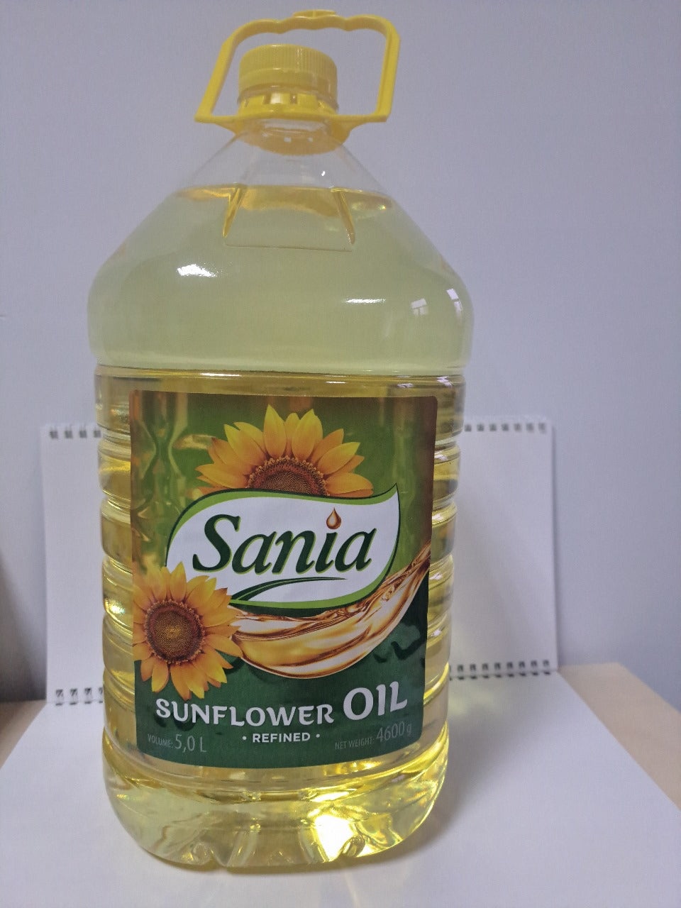 olio di girasole raffinato cisterna\ 5 litri \ litro